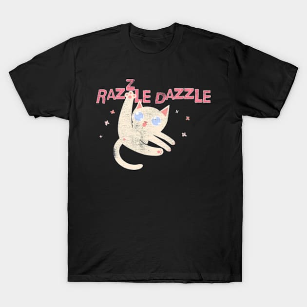 Razzle Dazzle Vintage T-Shirt by Veljam